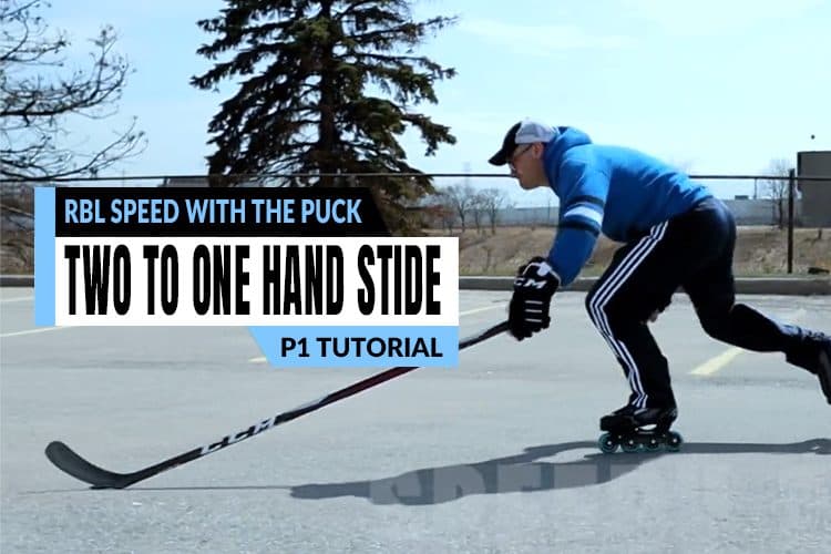 Rollerblading TWO-TO-ONE HAND STRIDE