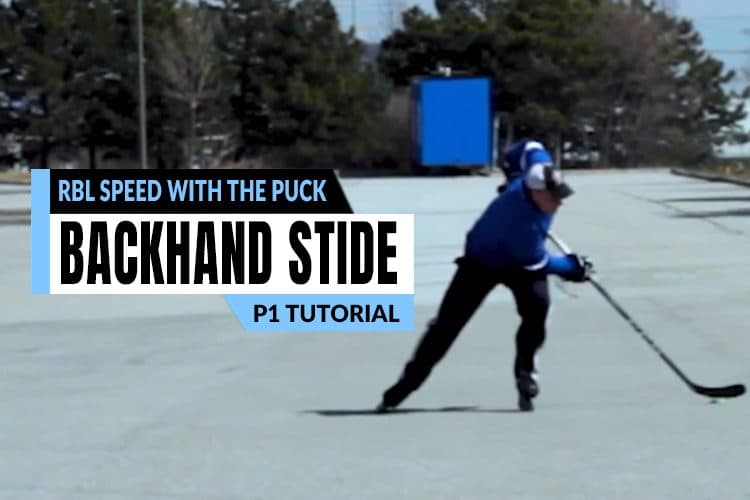 Rollerblading Backhand Stride