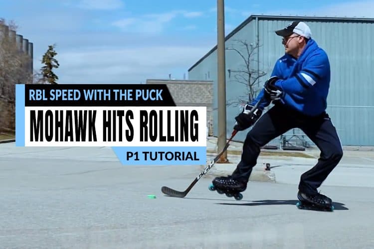 Rollerblading MOHAWK HITS ROLLING