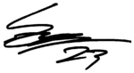 Sam O'Reilly's signature