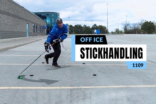 tight space stickhandling