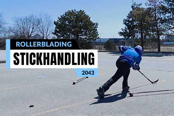 rollerblading stickhandling