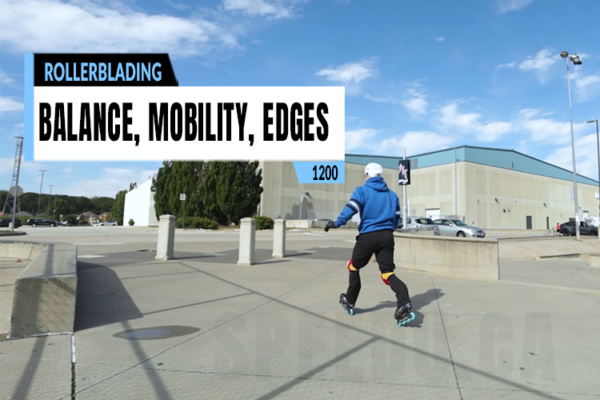 Rollerblading tricks