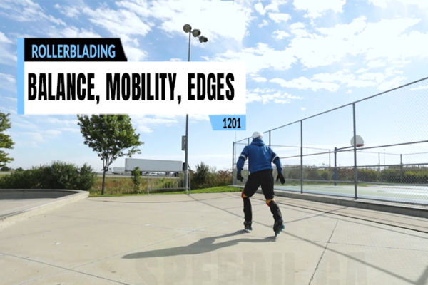 Rollerblading tricks
