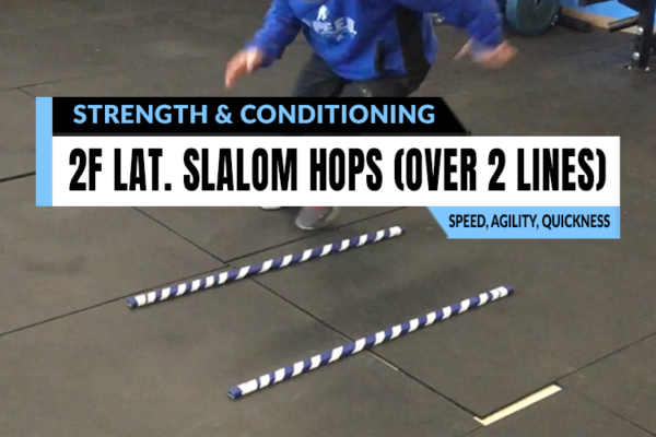 Speed and agility drills