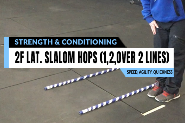 Speed and agility drills